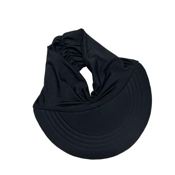 Imagem de Viseira Adulto Turbante Dupla Face Feminina Com Proteção Solar Uv 50 Praia Verão
