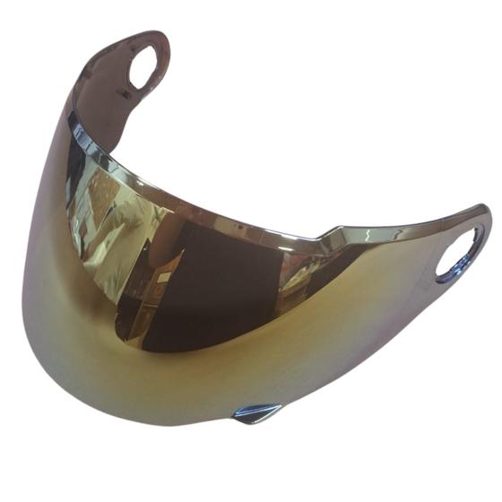 Imagem de Viseira Capacete Visor Zeus Helmets Zs 3020 Dourado Gold