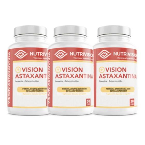 Vision Astaxantina l Suplemento natural para a visão 100 concentrado