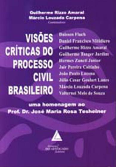 Imagem de Visões críticas do processo civil brasileiro: Uma homenagem ao Prof. Dr. José Maria Rosa TeMagalu Marketplace