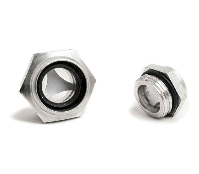 Imagem de Visor De Óleo Para Compressor Com Rosca 3821-1" BSP Alumínio