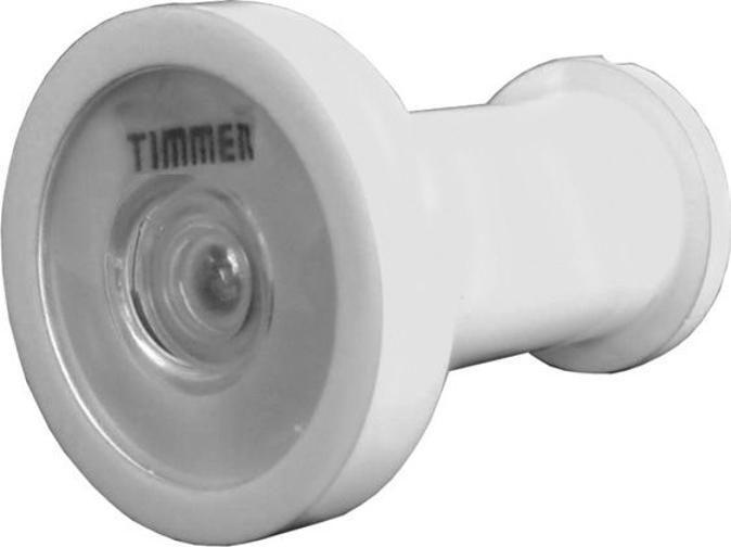 Imagem de Visor Olho Mágico Timmer Curto Branco Enc. 200º