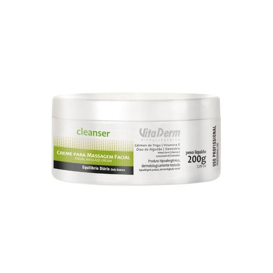 Imagem de Vita Derm Cleanser Creme para Massagem Facial 200g