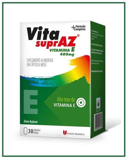 Imagem de Vita SuprAZ Vitamina E 400mg 30 Cápsulas - União Química