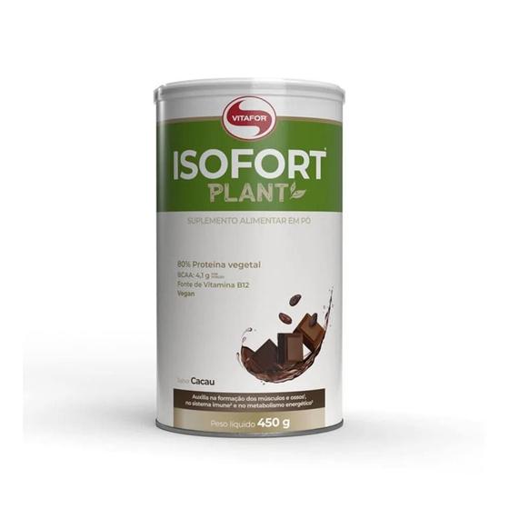 Imagem de Vitafor Isofort Plant Vegano Sabor Banana Com Canela 450G