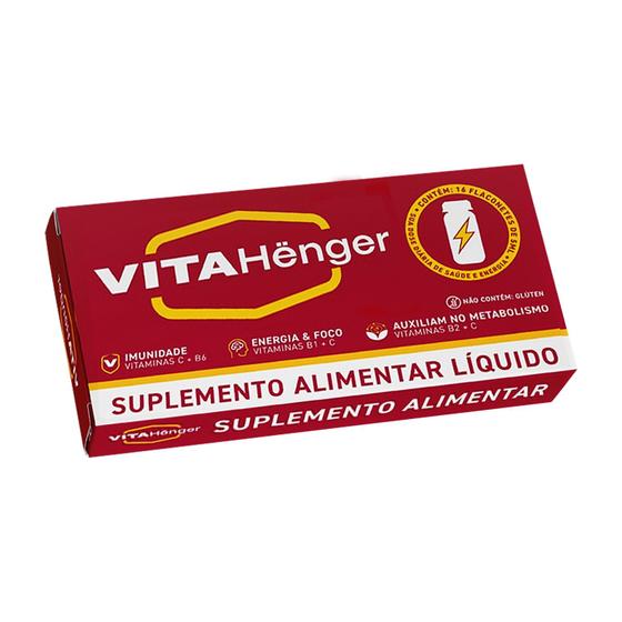 Imagem de VitaHenger - Suplemento Vitamínico, Com 16 Flaconetes 5 Ml