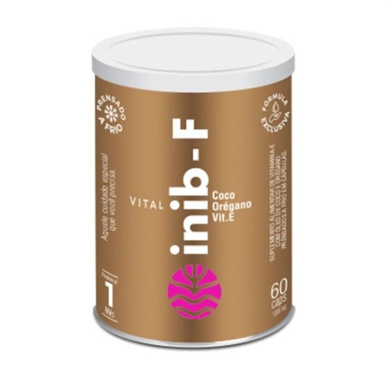 Imagem de Vital Inib F (Oleo de Coco ,Orégano e Vitamina E ) de 1.000 mg com 60 cápsulas - Vital Atman