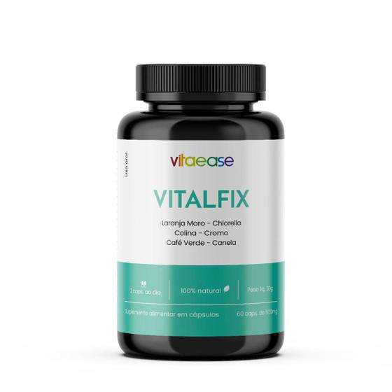 Imagem de Vitalfix  8 Vitaminas 60 Cápsulas 500mg - Vitaease
