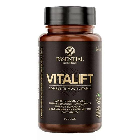 Imagem de Vitalift essential 90 caps. multivitaminico polivitaminico vitaminas e minerais