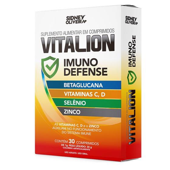 Imagem de Vitalion imune defense 30 comprimidos vitaminas c,d selênio e zinco