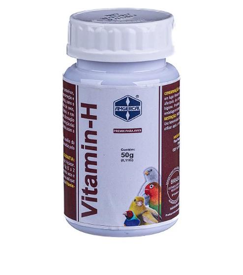 Imagem de Vitamin-H  Biotina 50g - Amgercal