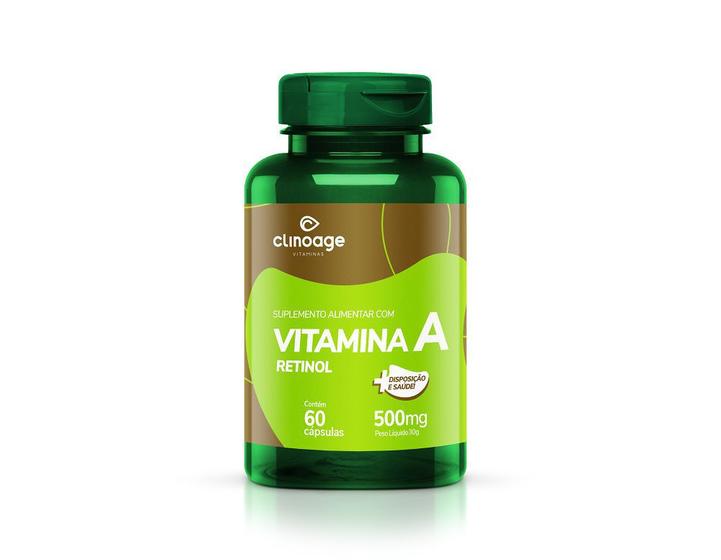 Imagem de Vitamina A Acetato de retinol 60caps