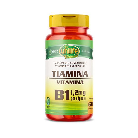 Imagem de Vitamina B1 60 capsulas Unilife