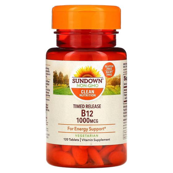 Imagem de Vitamina B12 1000 Mcg 120 Tablets Sundown Naturals importado