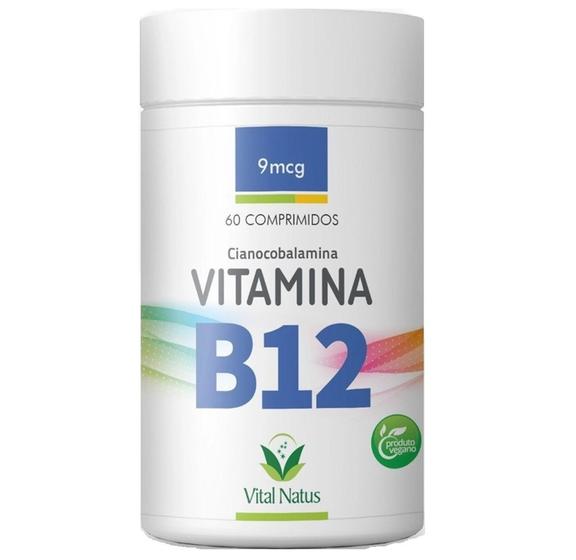Imagem de Vitamina B12 60 Comprimidos Vital Natus
