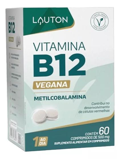 Imagem de Vitamina B12 Metilcobalamina Com 60 Capsulas