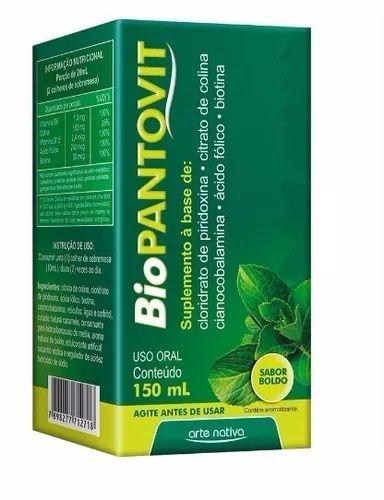 Imagem de Vitamina Bio Pantovit 150ml Sabor Boldo - Arte Nativa