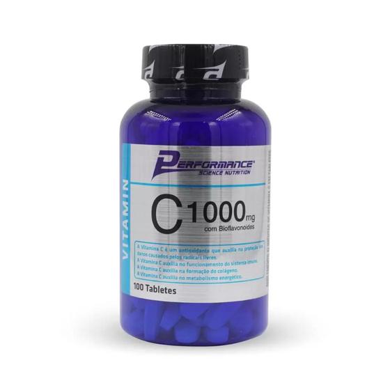 Imagem de Vitamina C 1000mg - 100 Tabletes - Performance Nutrition