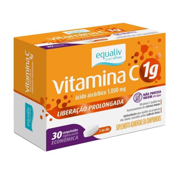 Imagem de Vitamina C 1g (30 comp) - Padrão: Único