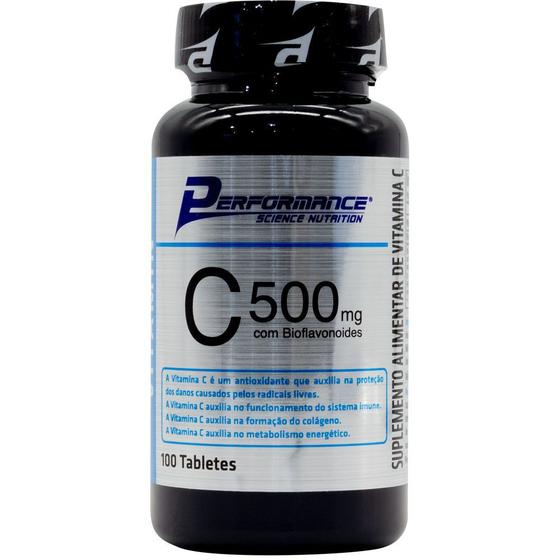 Vitamina C Com Bioflavonoides C500 (100 Tabletes)performance Science