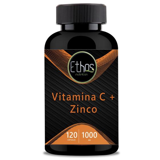 Imagem de Vitamina C  com Zinco 1000mg - 120 Cápsulas 