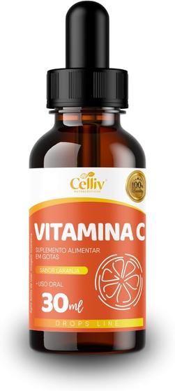 Imagem de Vitamina C em Gotas 30ml Celliv