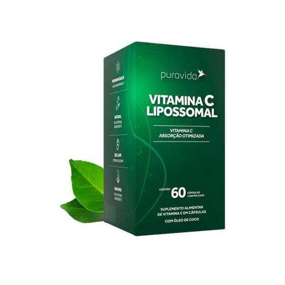 Imagem de Vitamina c lipossomal 60 caps pura vida