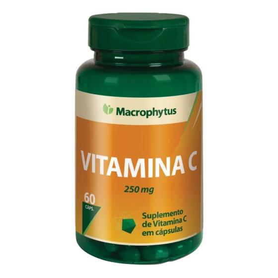 Imagem de Vitamina C Macrophytus 250mg 60 Capsulas Softgel  Macropytus 