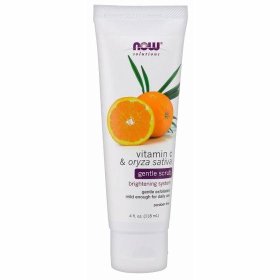 Imagem de Vitamina C & Oryza Sativa Gentle Scrub 4 oz by Now Foods