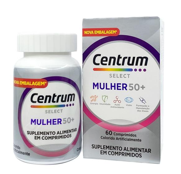 Imagem de Vitamina Centrum Select Mulher 50+ Original 60 comprimidos