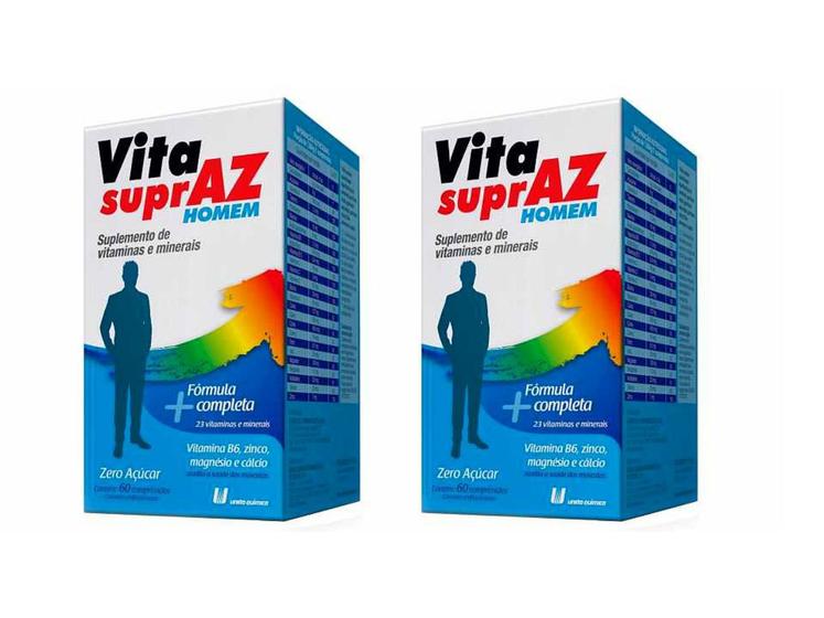 Imagem de Vitamina Completa Para Homens Vita Supraz Com 120 Cápsulas