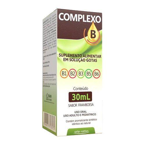 Imagem de Vitamina Complexo B Gotas 30ml B1 B2 B3 B5 B6 - Arte Nativa