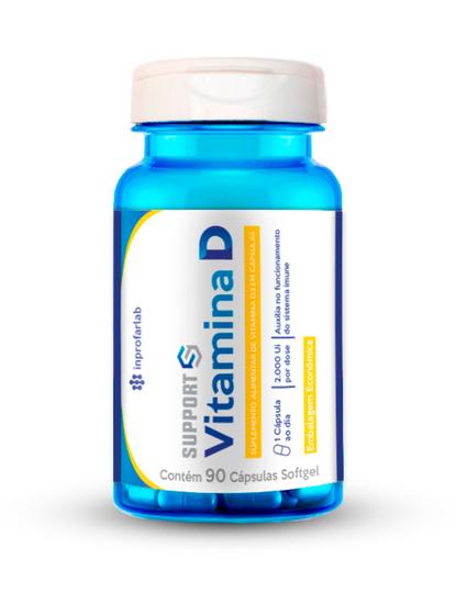 Imagem de Vitamina D 2.000ui 90 Cápsulas - Inprofarlab