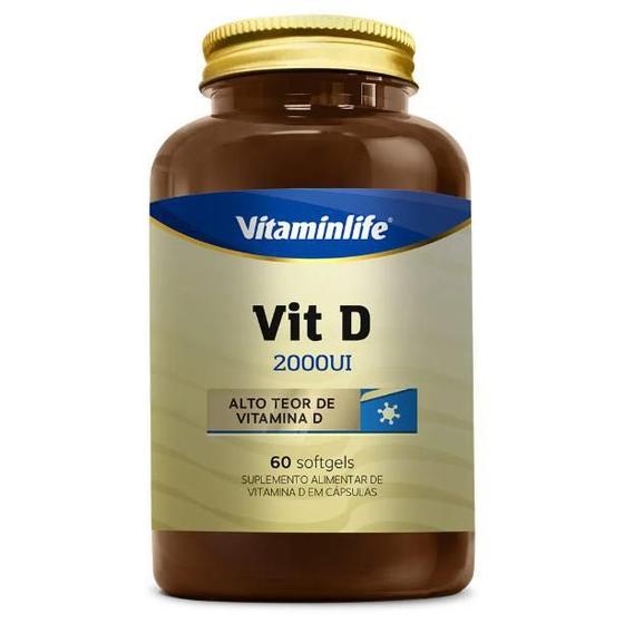 Imagem de Vitamina D (2000Ui) 60 Cápsulas - Vitaminlife