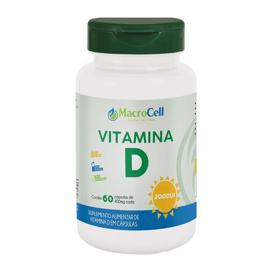 Imagem de Vitamina D 60 Cápsulas MacroCell