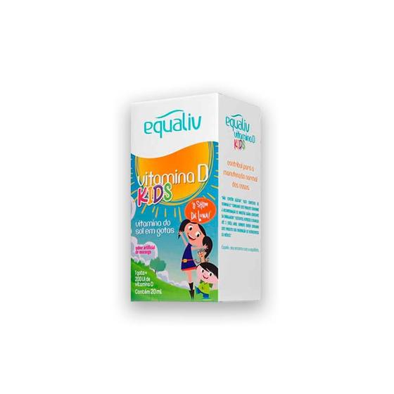 Imagem de Vitamina D Kids Colecalciferol 200Ui 20Ml Equaliv