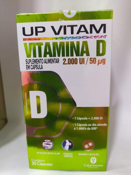 Imagem de Vitamina D UP Vitam 2.000UI c/30 comp.