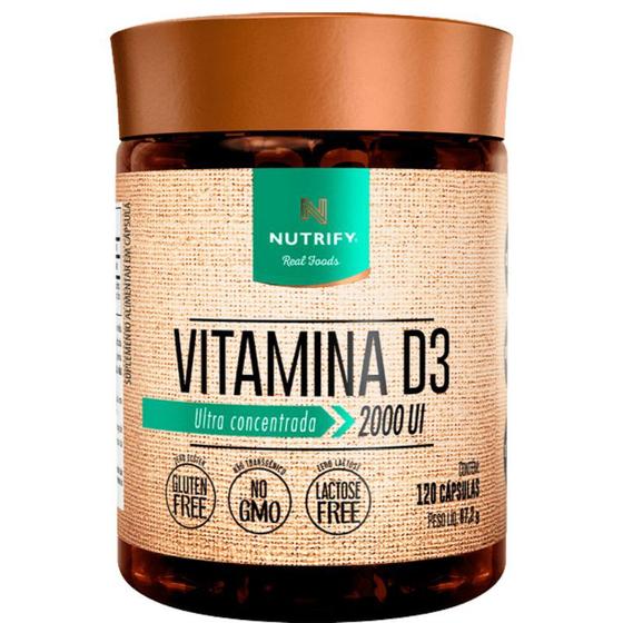 Imagem de Vitamina D3 (120 Caps) Nutrify