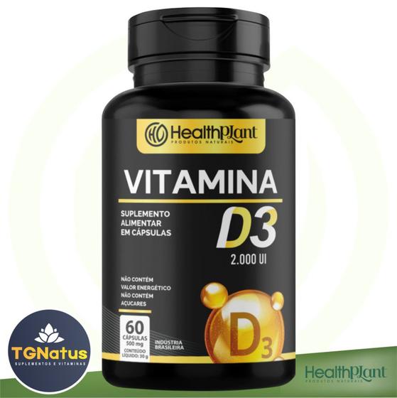 Imagem de Vitamina D3 2000ui - HealthPlant