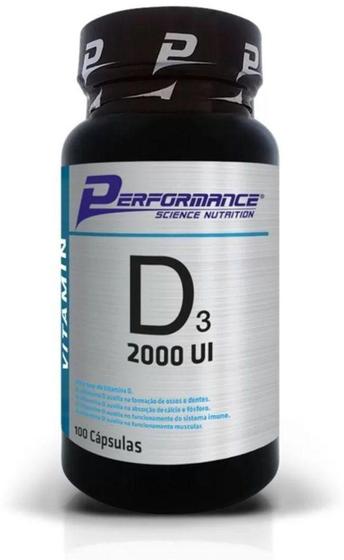 Imagem de Vitamina D3 2000UI Performance Nutrition - 100 caps