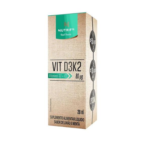 Imagem de Vitamina D3K2 em gotas - Nutrify 20ml