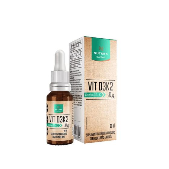 Imagem de Vitamina D3K2 Líquida 20ml - Nutrify Real Foods