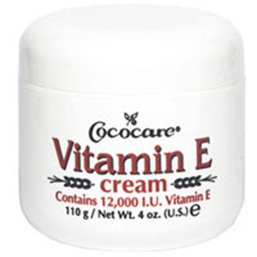 Imagem de Vitamina E, 2000 UI Creme 4 Oz da CocoCare (pacote com 4)