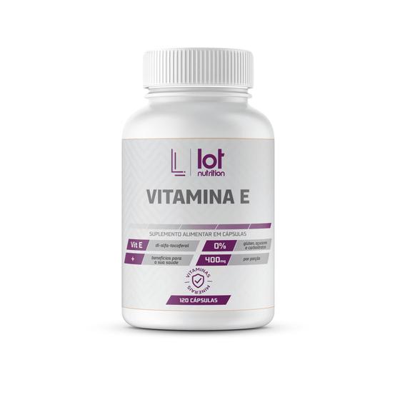 Imagem de Vitamina E 400mg 120 cápsulas Lot Nutrition