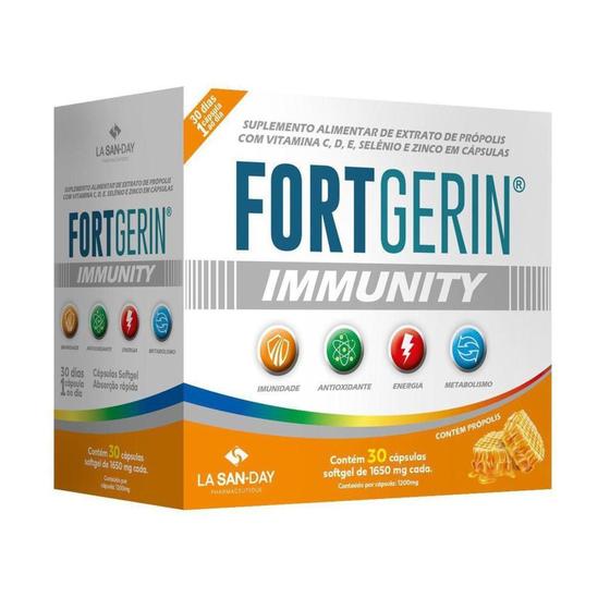 Imagem de Vitamina Fort Gerin Immunity Com 30Cps - La San Day