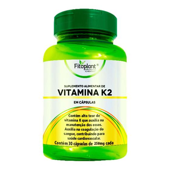 Imagem de Vitamina K2 30 cápsulas 400mg fitoplant - Fitoplant