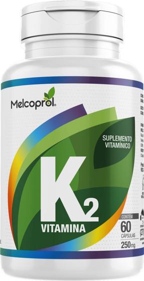 Imagem de Vitamina K2 60 cáps 250 mg - Melcoprol