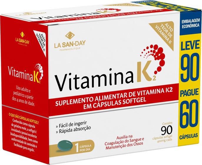 Imagem de Vitamina K2 (90 Cápsulas)