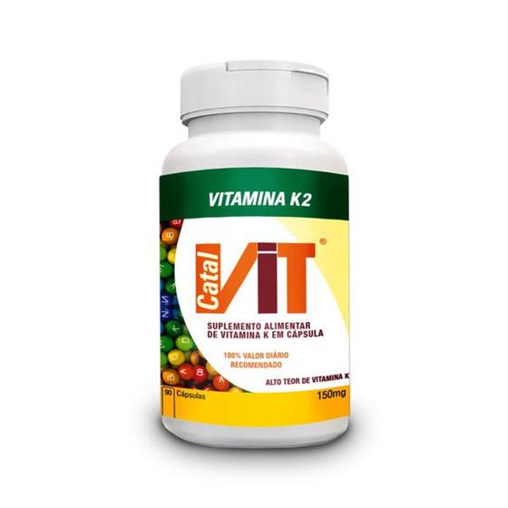 Imagem de Vitamina K2 Catalmedic 65mcg/cápsula 90 cápsulas