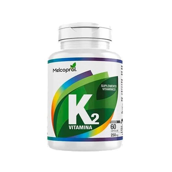 Imagem de Vitamina K2 (mk7)menaquinona Melcoprol - 60 Cápsulas